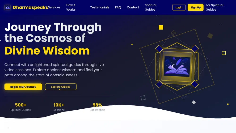 Dharma Speaks — product screenshot