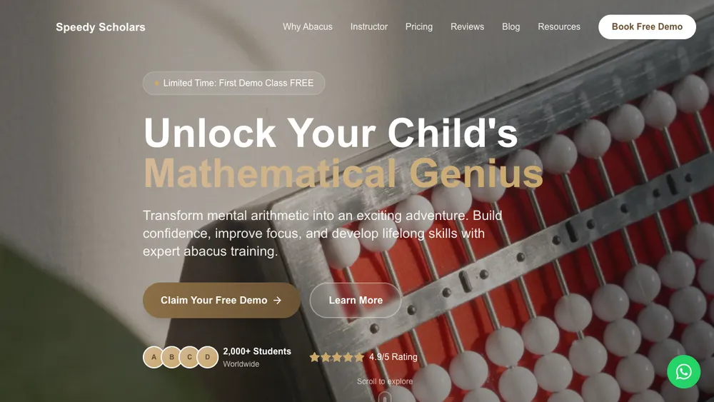 Speedy Scholars — product screenshot